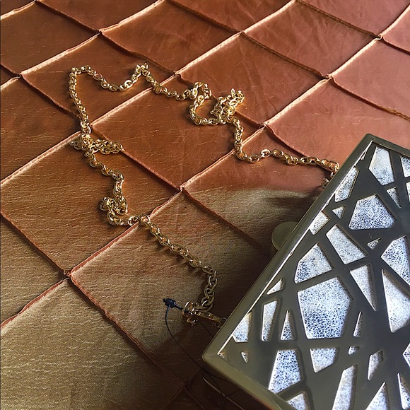 Sondra Roberts Gold Clutch - Picture 4 of 9